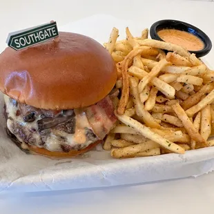 Mushroom Burger Combo