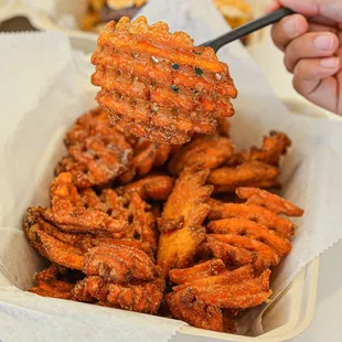 food, waffles