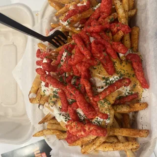 Hot Cheetos Fries