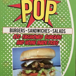 Menu cover