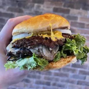 Double Press Burger