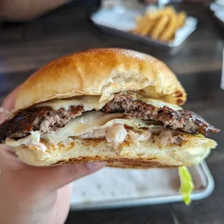 White Truffle Burger (double)