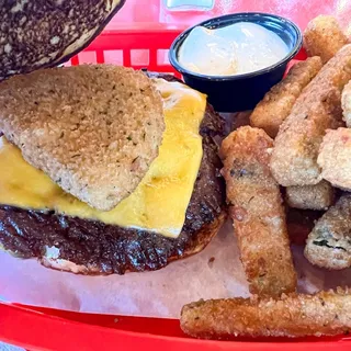 Curdy burger (Wisconsin)