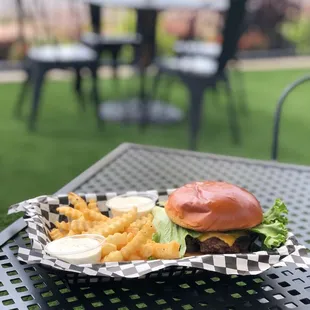 Gotta try the house dill ranch (2 is a good amount). It&apos;s amazing on the Crinkle Cut Fries +  Og Punk Burger. June 2021.
