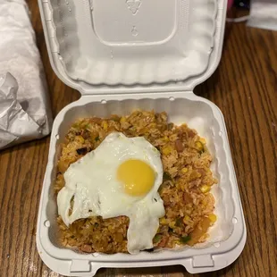 Kim chew fried rice. Bomb.com