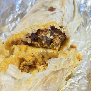 Chorizo burrito