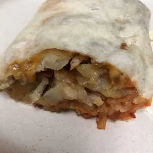 Hot Link Burrito