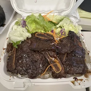 Korean BBQ Ribs Plate