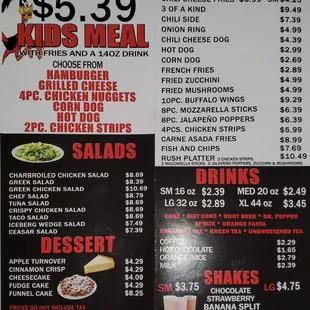 Menu part 2
