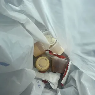 Sauces that come with the fry basket ($1 more than 2 sides of fries) 8/2024