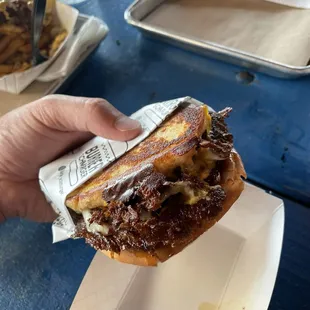 Burger was delicious