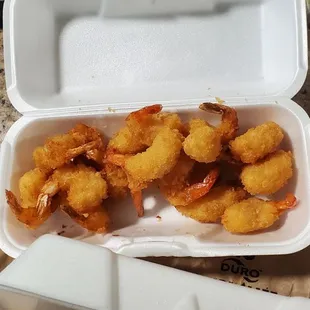 Fried shrimp