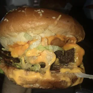 The Shack Mac Burger