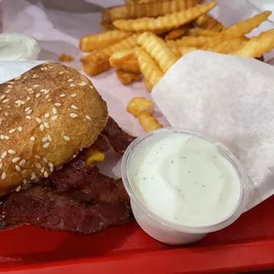 Western Bacon Cheeseburger