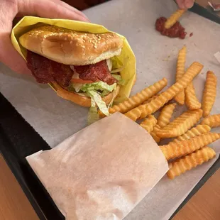 3. Bacon Cheeseburger Combo