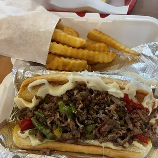 10. Philly Cheese Steak Combo