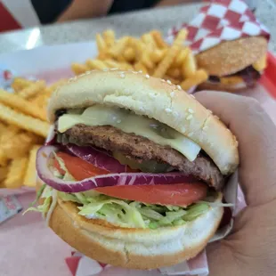 10. Mushroom Swiss Burger