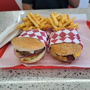 Our lunch  4. Star Bacon Burger 10. Mushroom Swiss Burger