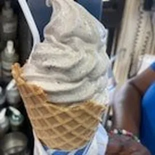 The Oreo Waffle Cone!