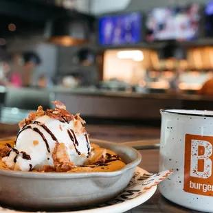 BS Bacon Skillet Cookie