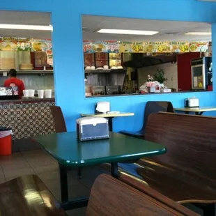 The Burger Shoppe Interior