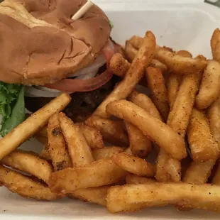 Double with fries
