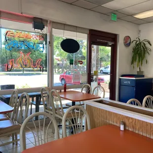 Interior of the business