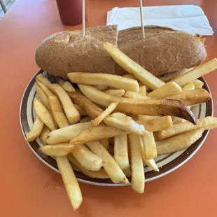 Philly cheesesteak sandwich