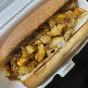 My Philly Chicken sandwich revealed!!