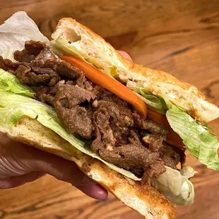 Bulgogi burger