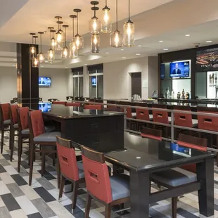 Watch a game, wind down with colleagues or spend time with family.