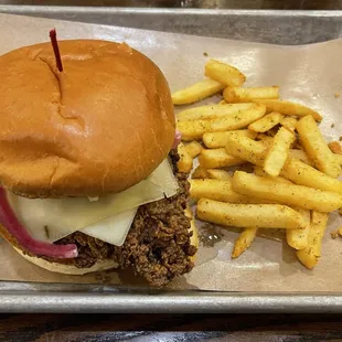 Spicy Chicken Sandwich (tasty but no one would call it spicy)