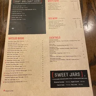 Drinks &amp; Desserts