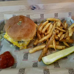 Tasted great, might&apos;ve needed a few more fries for$13, though.