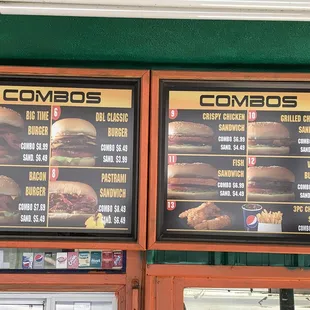 Combos on the Menu