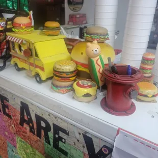 Burger decor