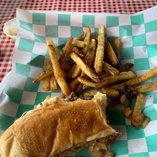 Philly on Hoagie Roll