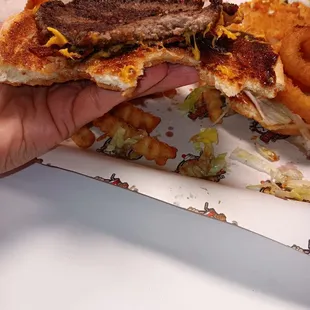 Gross western burger