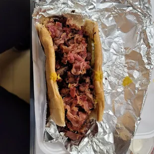 Pastrami sandwich!