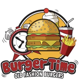 a hamburger and french fries