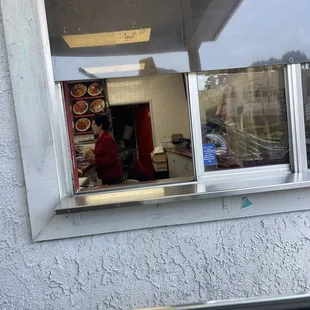 Burger Town drive through