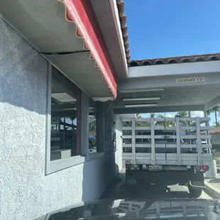 Burger Town drive through