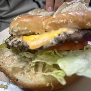 1/4 lb cheese burger
