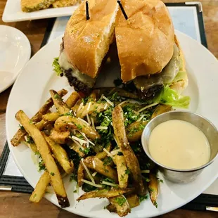 Bison Burger &amp; Fries