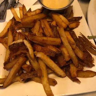 Perfect crisp fries with honey mustard instead of ketchup.