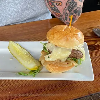 French Onion Burger