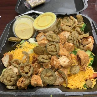 Spicy Grilled Chicken Salad