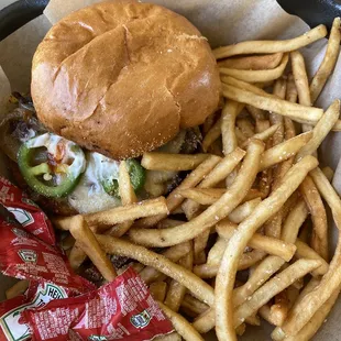 Senior-Spicy w/ Parm Fries