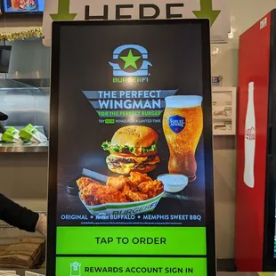 Kiosk that asked for a tip