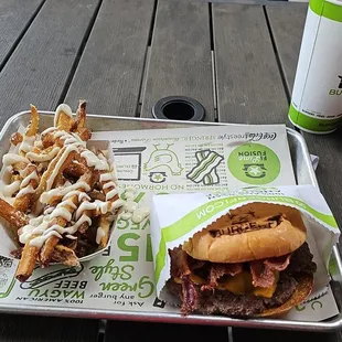 Ultimate Bacon cheeseburger junior Truffle